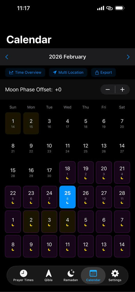 calendar